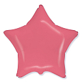 Звезда Коралловый / Pastel red, фольгированный шар