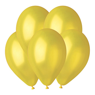 Желтый 30, Металл / Yellow 30, латексный шар