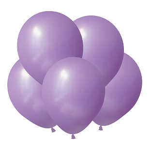Сиреневый, Пастель / Light purple, латексный шар