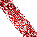 Новогодний дождик Кудри красный с серебром (9*100 см)