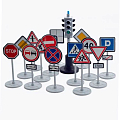 Набор "Светофор с дорожными знаками"