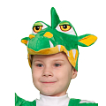 Шапка детская "Дракончик зеленый"