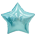 Звезда Нежно-голубая / Baby Blue, фольгированный шар