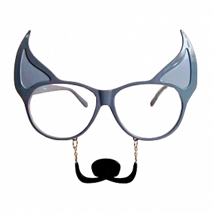 Карнавальные очки "Волк"