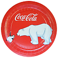 Тарелки "Сoca-Cola" Белый мишка 