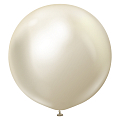 Белое золото, Зеркальные шары / Mirror White Gold, латексный шар