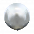 Серебро, Зеркальные шары/ Mirror Silver, латексный шар