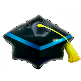 Шляпа выпускника, фольгированный шар