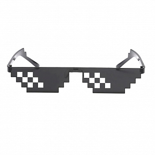 Карнавальные очки "Пиксели Стиляга"