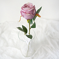 Роза искусственная, Пыльно-сиреневая
