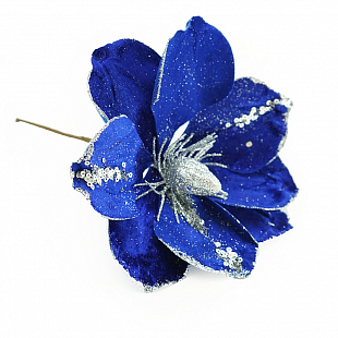 Цветок искусственный Синий 