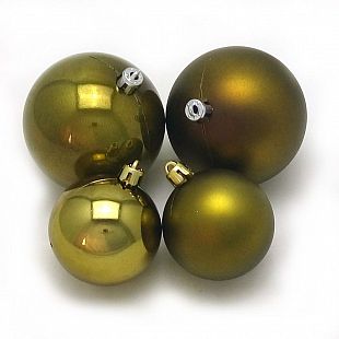 Новогодние шары Оливковый Хаки