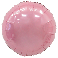 Круг Нежно-розовый / Baby Pink, фольгированный шар