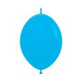 Линколун Голубой, Пастель / Light blue, латексный шар