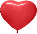 Сердце Красный, Пастель / Red / Латексный шар