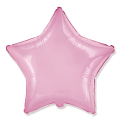Звезда Розовый / Pink baby, фольгированный шар