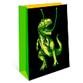 Пакет подарочный "Динозавр", Зеленый