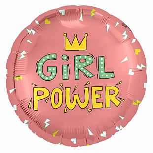 Girl Power, фольгированный шар