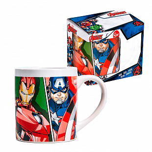Кружка керамическая в подарочной упаковке "Мстители" / Avengers 