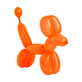ШДМ Оранжевый, Пастель / Orange, латексный шар