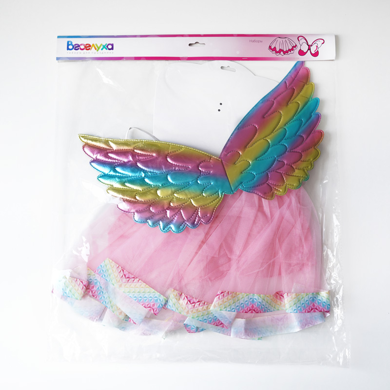 Карнавальный набор "Ангел", 2 предмета (юбка, крылья)