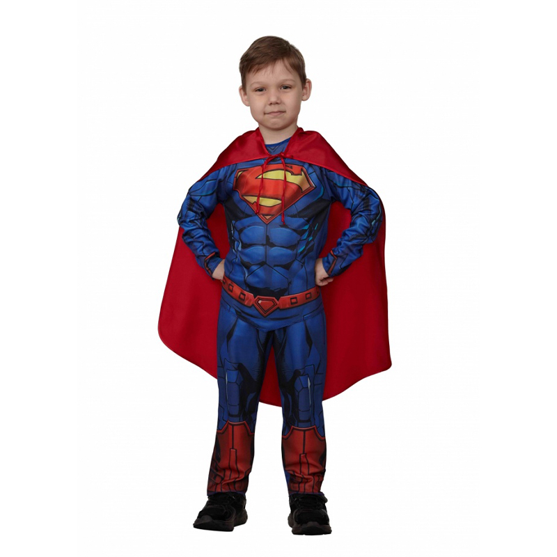Карнавальный костюм "Супермэн" без мускулов 