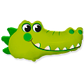 Крокодил голова, фольгированный шар