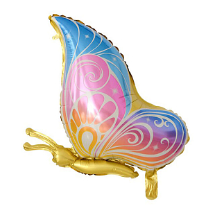Бабочка, фольгированный шар