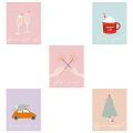 Набор мини-открыток "Пожелания в Новый Год"