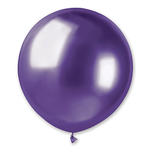 Хром Фиолетовый 97, Металл /  Shiny Purple, латексный шар