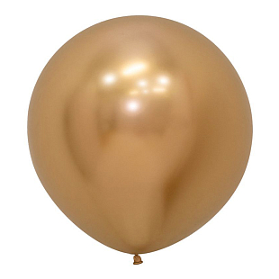 Рефлекс Золото (Зеркальные шары) / Reflex Gold, латексный шар