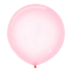 Розовый, Кристальные шары / Pink, латексный шар
