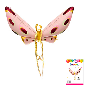 Бабочка Фея в упаковке, фольгированный шар