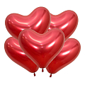 Сердце Красный, Рефлекс-Кристалл (Зеркальные шары) / Reflex Crystal Red, латексный шар