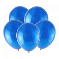 Синий, Кристал / Blue, латексный шар