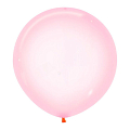 Розовый, Кристальные шары / Pink, латексный шар