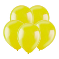Желтый, Кристал / Yellow, латексный шар