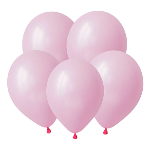 Розовый Макаронс, Пастель / Baby pink, латексный шар